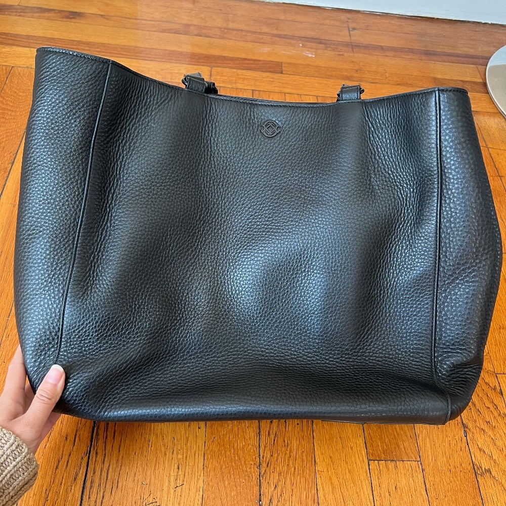 Dagne Dover Large Black Allyn Tote Bag